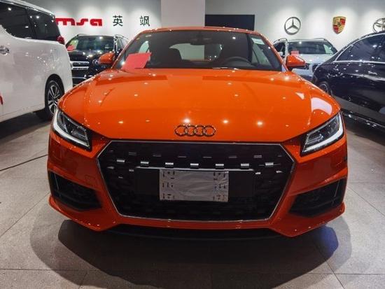 23款奥迪TT 2.0T绝版两门小跑 平行进口最新售价20余万现车