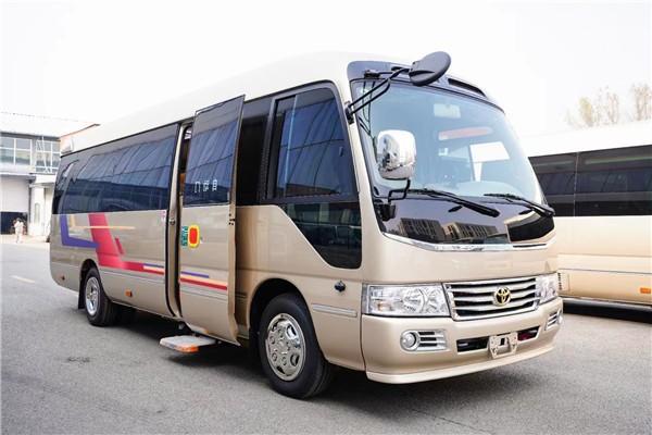 2025款丰田考斯特豪华中巴车 考斯特12座全国首发