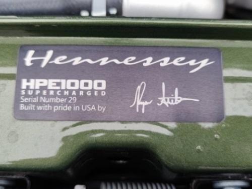 全球限量29号 挑战者轩尼诗6.2T H1000 Demon恶魔价格 提速1.93秒